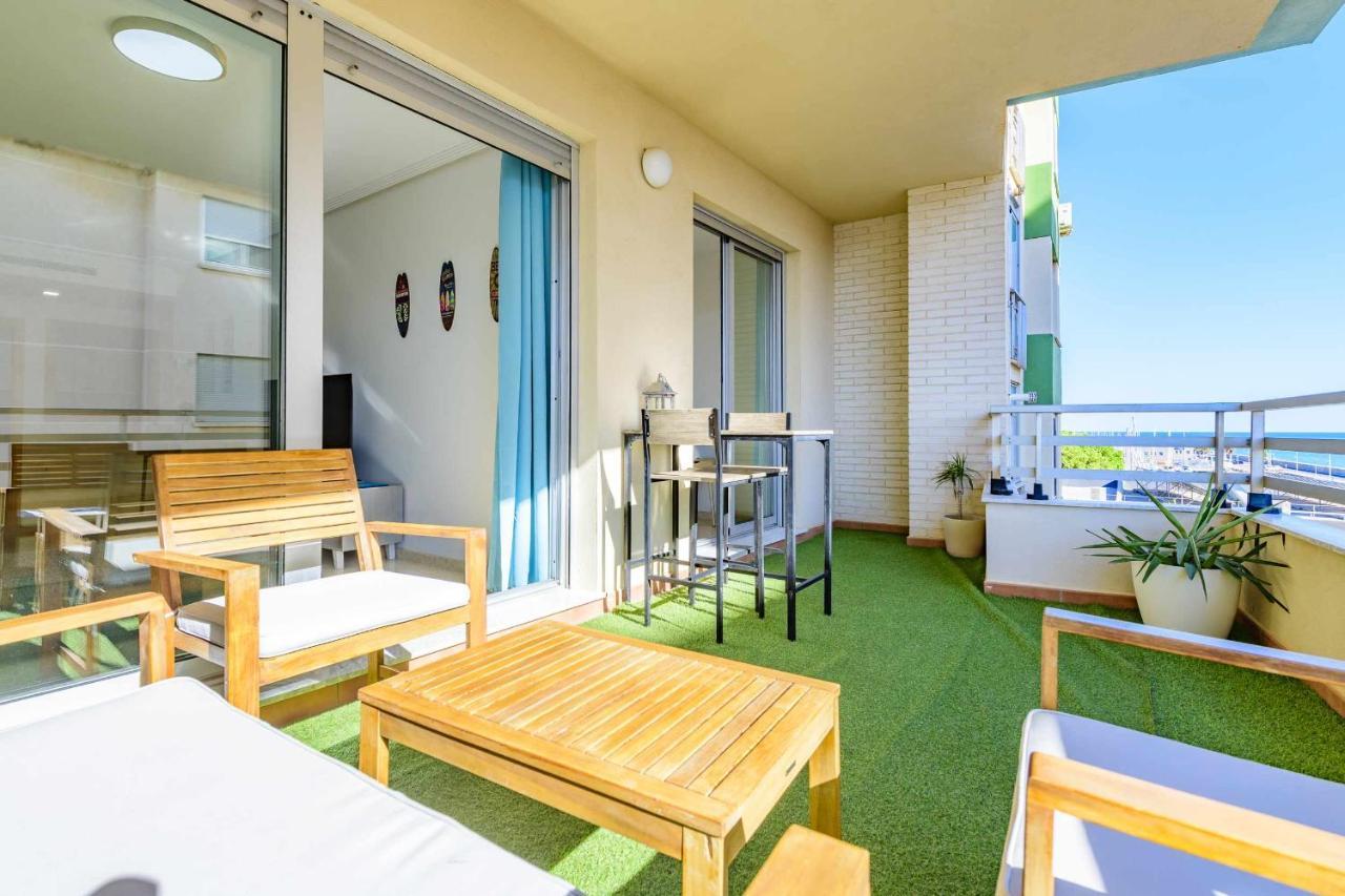 Apart Port Arenal Con Terraza Y Piscina Бурриана Экстерьер фото